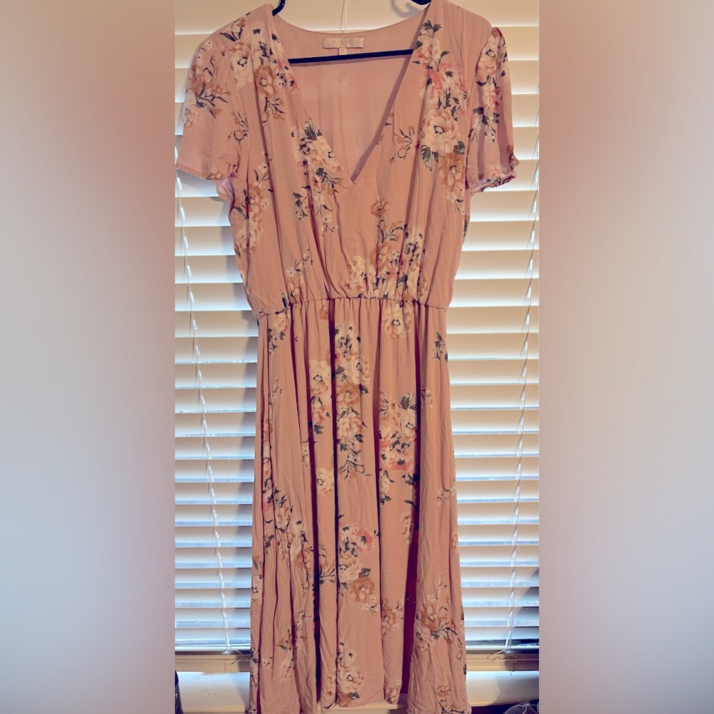 WAYF XL floral dress